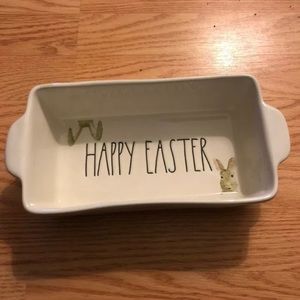 Rae Dunn happy easter loaf pan